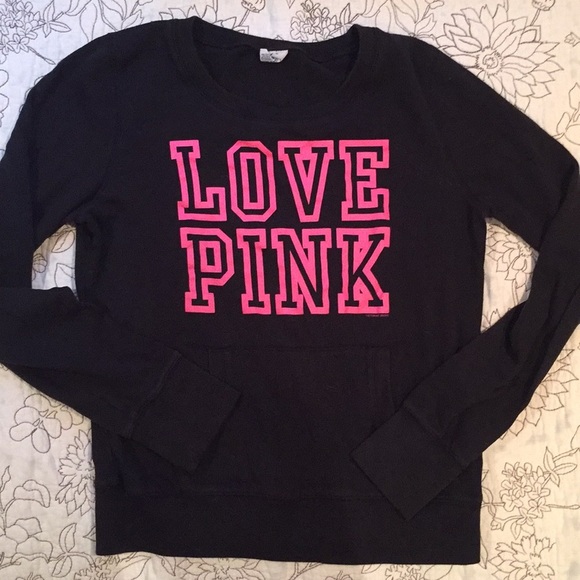 PINK Victoria’s Secret Sweatshirt Sz L - Picture 1 of 2